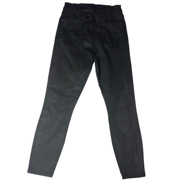 FRAME ALI HIGH RISE CIGARETTE stone COATED SKINNY JEANS WOMENS SIZE 31 - Picture 6 of 13